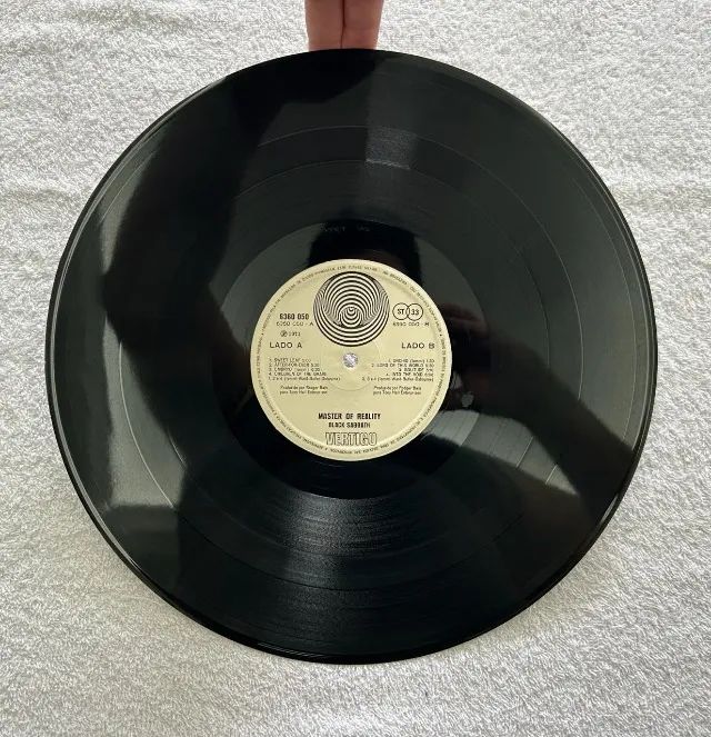 Disco de Vinil Black Sabbath - Master Of Reality - SELO BRANCO - Foto 3
