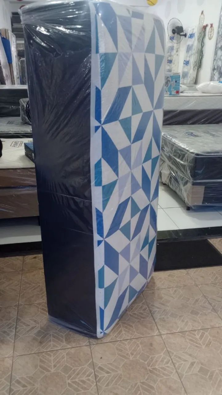 Cama box Solteiro Espuma - Foto 4