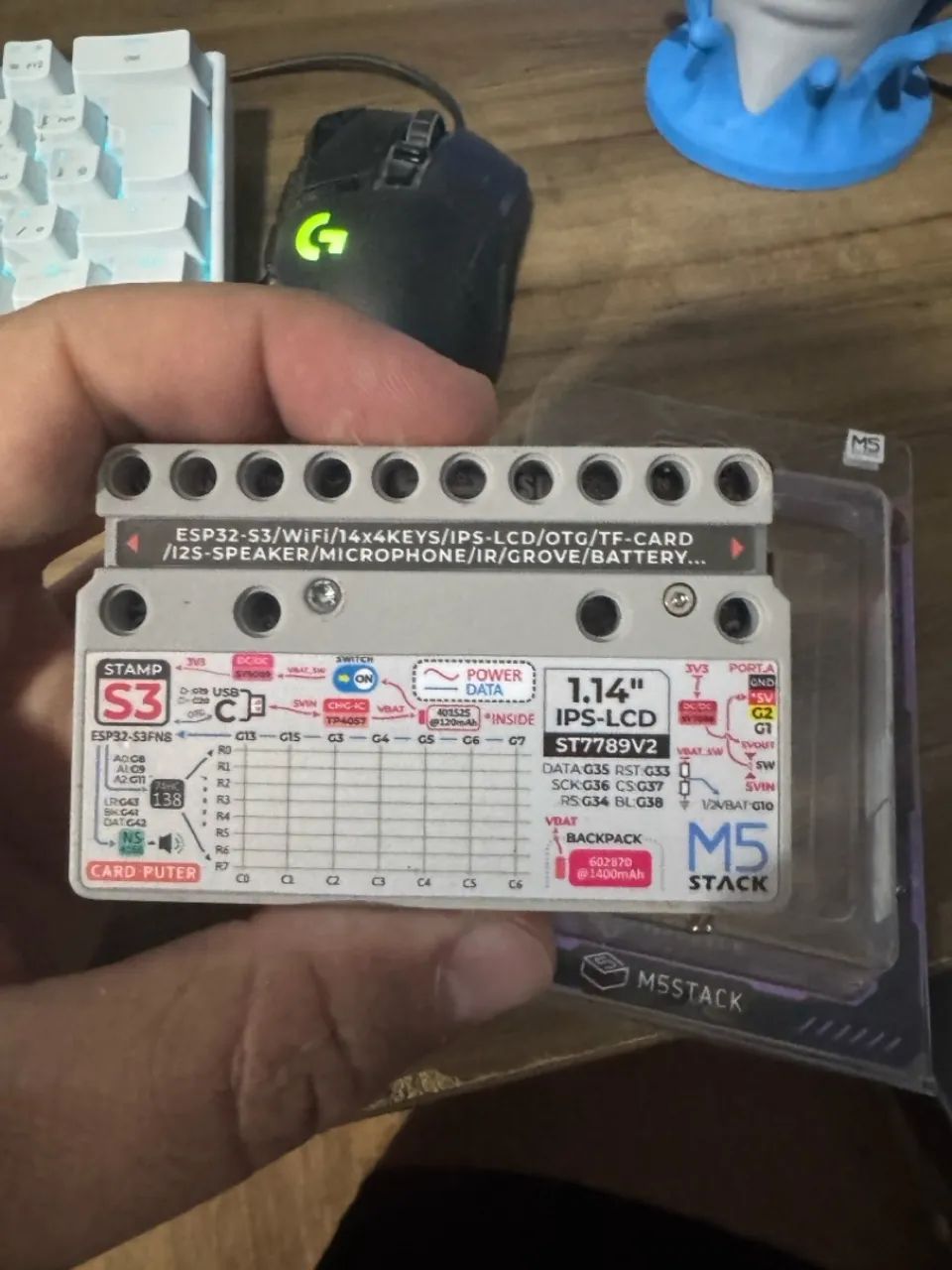 Cardputer card computer M5satck - Foto 5