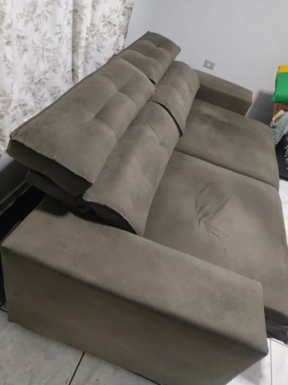 Sofá modular confortável e espaçoso