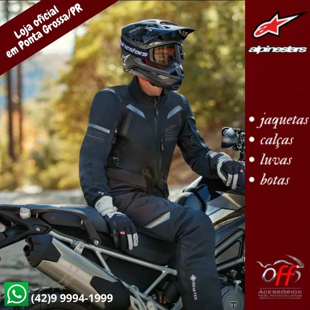 Loja Alpinestars - roupas para motociclistas