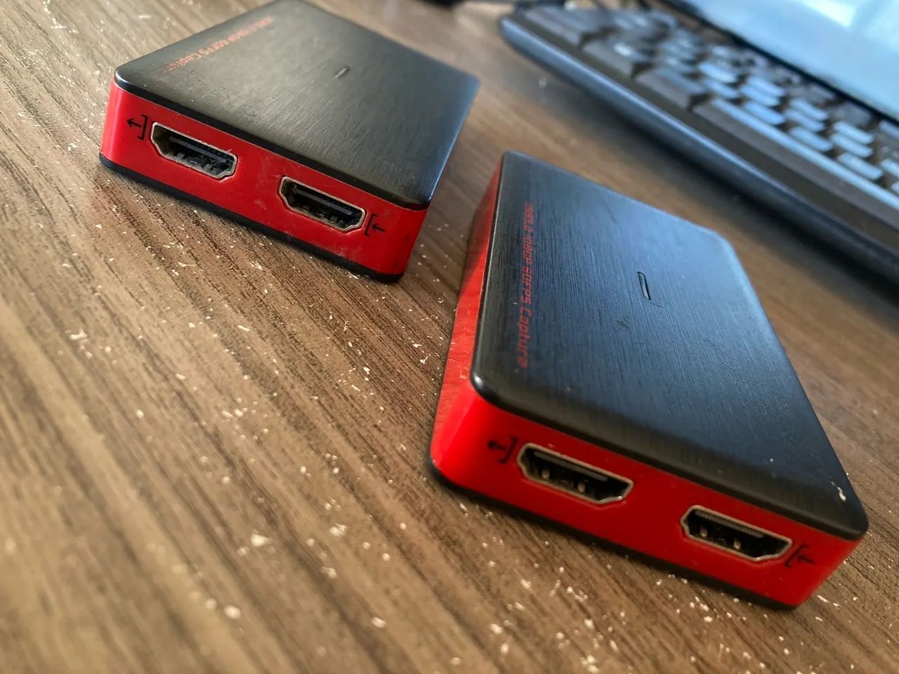 DUAS placas de captura EZCAP