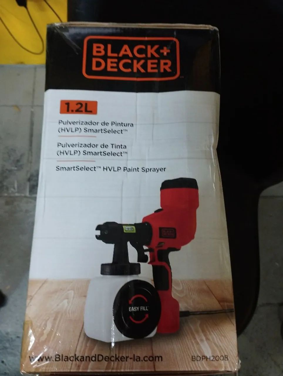 Pistola de Pintura Black+Decker HVLP SmartSelect 1.2L - Foto 2