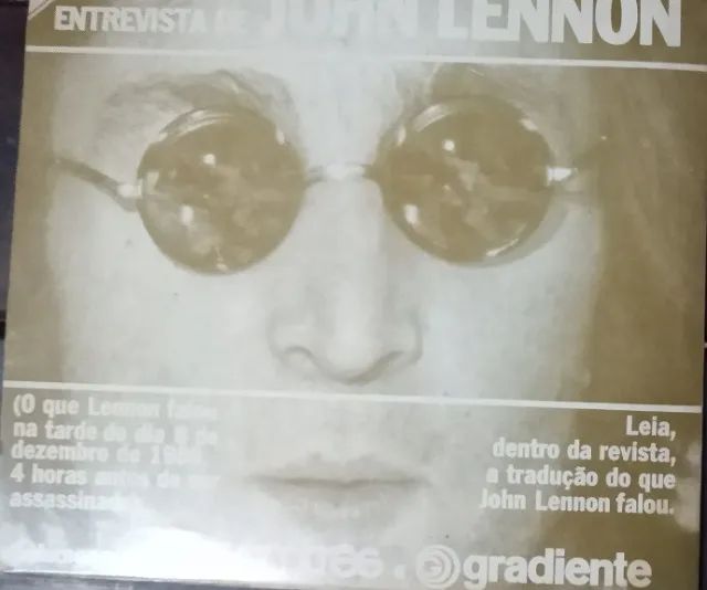 Disco de vinil "A Última Entrevista de John Lennon"