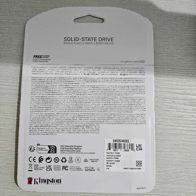 [Novo] SSD Kingston Nv3, 4TB, M.2 2280, Nvme PCie Gen 4x4 - Snv3s/4000g - Foto 6