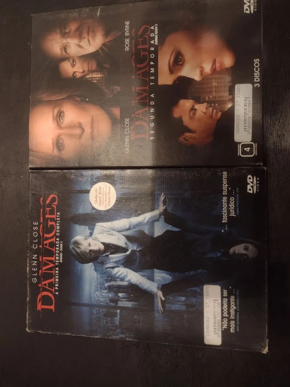 DVDs Damages - 1ª e 2ª Temporada