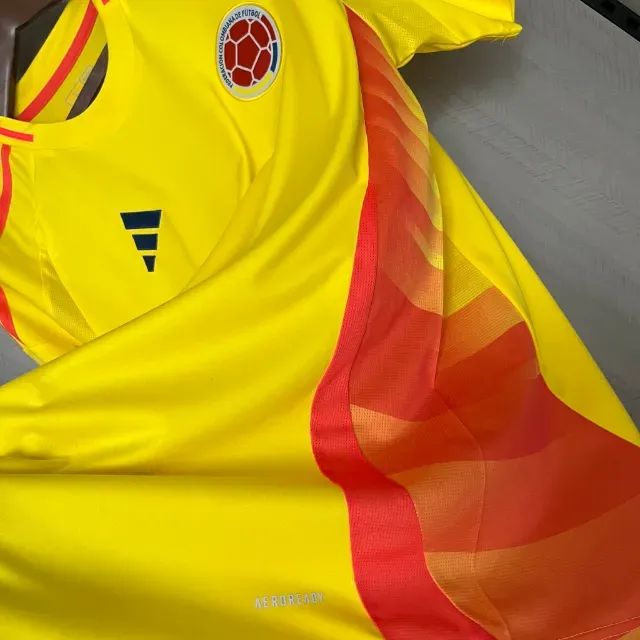 Camisa Seleção da Colômbia I 24/25 - Adidas - Torcedor - Amarela - Foto 5