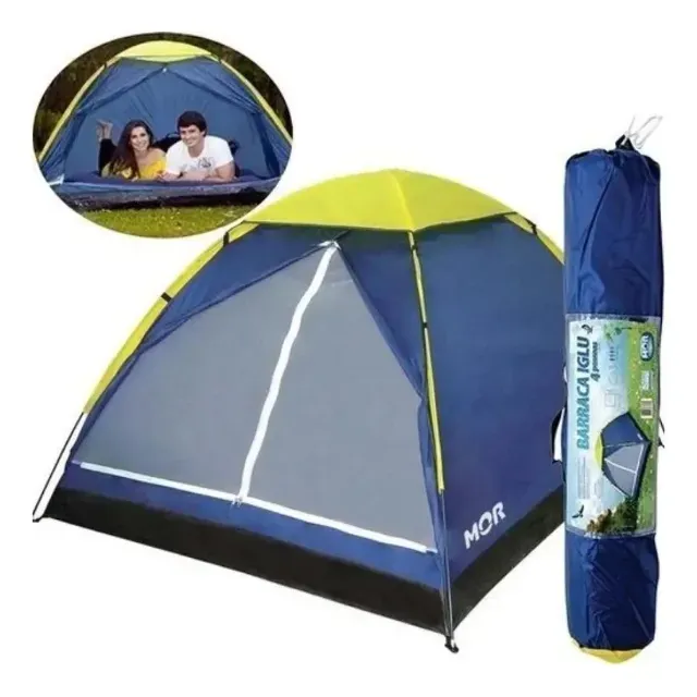 Barraca de Camping 2 e 4 pessoas com conchonetes