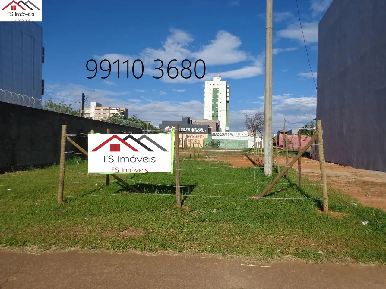 QS 308 Ótimo Lote Comercial Vazio Misto 100 M² Vazado Escriturado em Samambaia Sul Brasíli