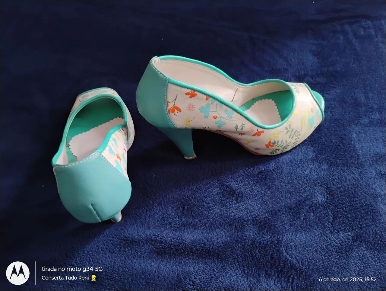 Sapato K Pellegrino Floral 35