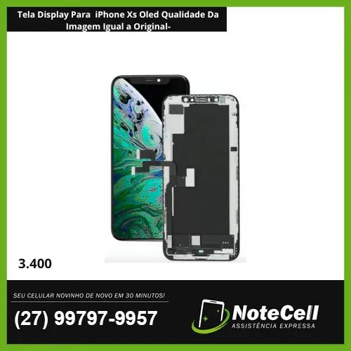 Tela Display P/ iPhone Xs Oled Qualidade Da Imagem Igual a Original- Instalação Expressa!