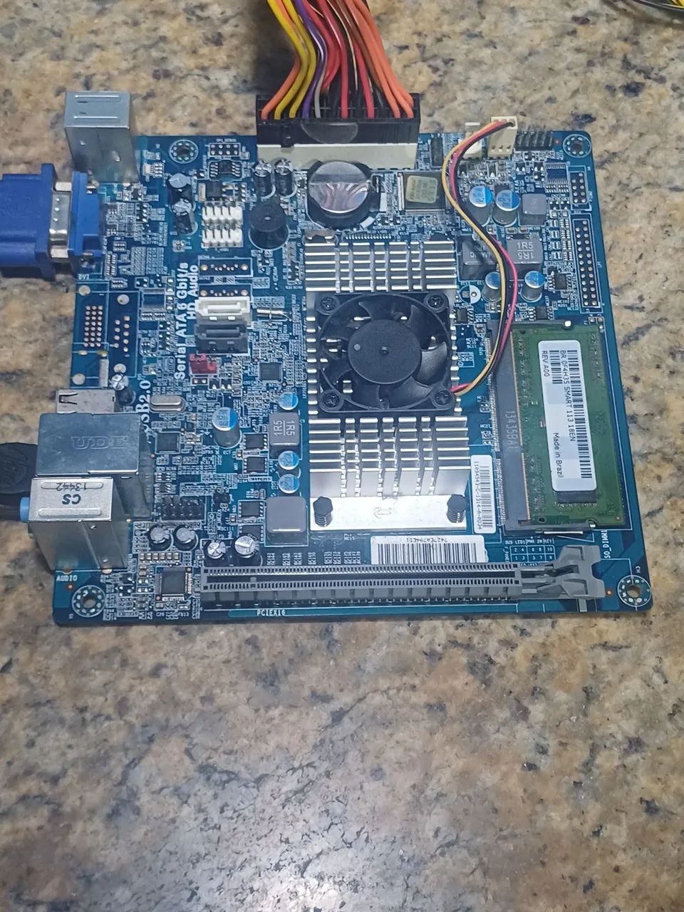 Kit Placa mãe DDR3 NM70-I v:1.0