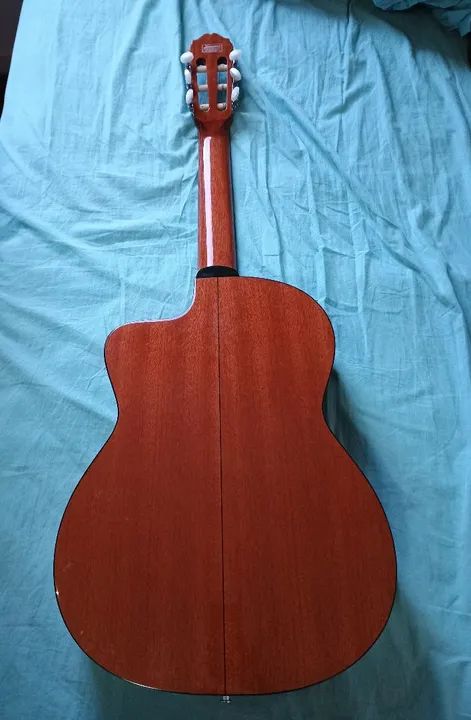 VIOLÃO TAKAMINE GC3CE (Natural) (Com Capa) EXCELENTES CONDIÇÕES  - Foto 2