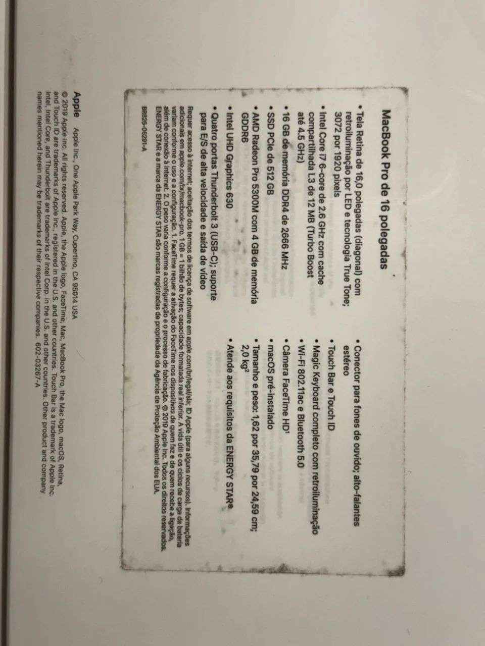 MacBook Pro 16 - Tela Retina - Apple - Foto 4