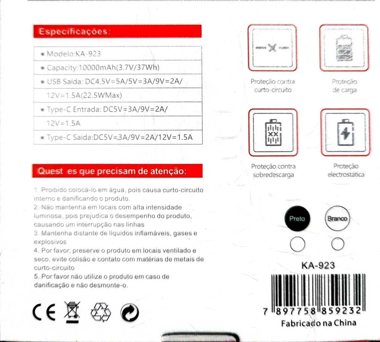 Bateria recarregável kp 22.5 watts - Foto 2