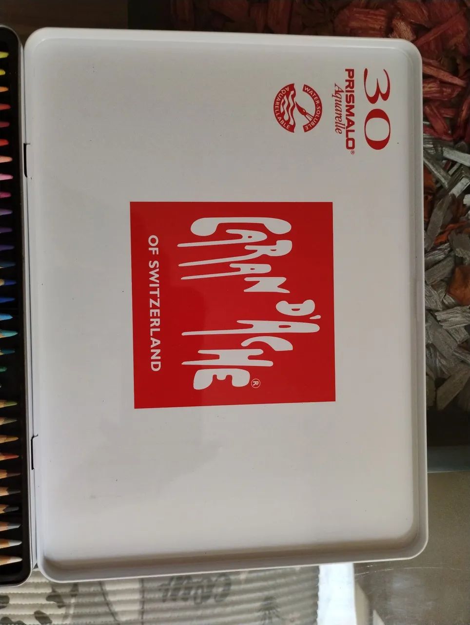 Lápis Mina Aquarelável Caran D'Ache Pris profissional malo com 30 cores  - Foto 3