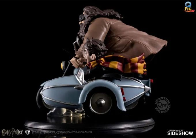 Harry Potter E Rubeus Hagrid Figura Qfig Max Edição Limitada - Foto 2