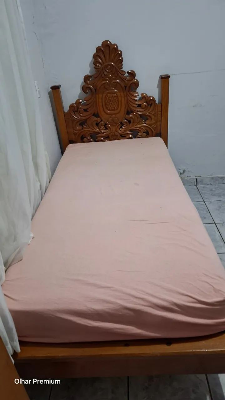 Cama Solteiro Madeira  - Foto 2