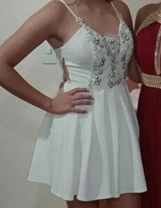 Vestido curto de vesta - Foto 5