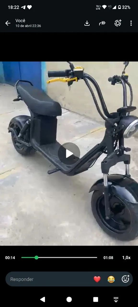 VENDO SCOOTER ELÉTRICA  - Foto 3