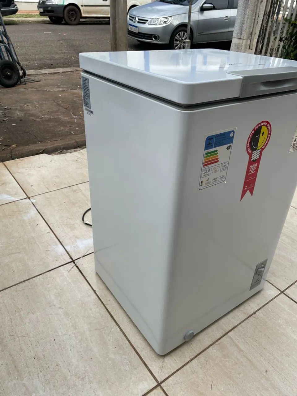 Freezer Horizontal Midea 100L - Foto 2