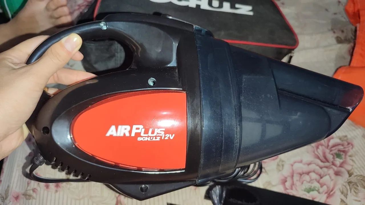 Aspirador de carro portátil - Pra sair rápido. Mais de 300 na loja e quase não usei  - Foto 5