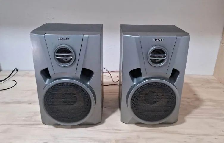 02 = Caixa de som da Sony modelo SS-DX1 - 6 ohm