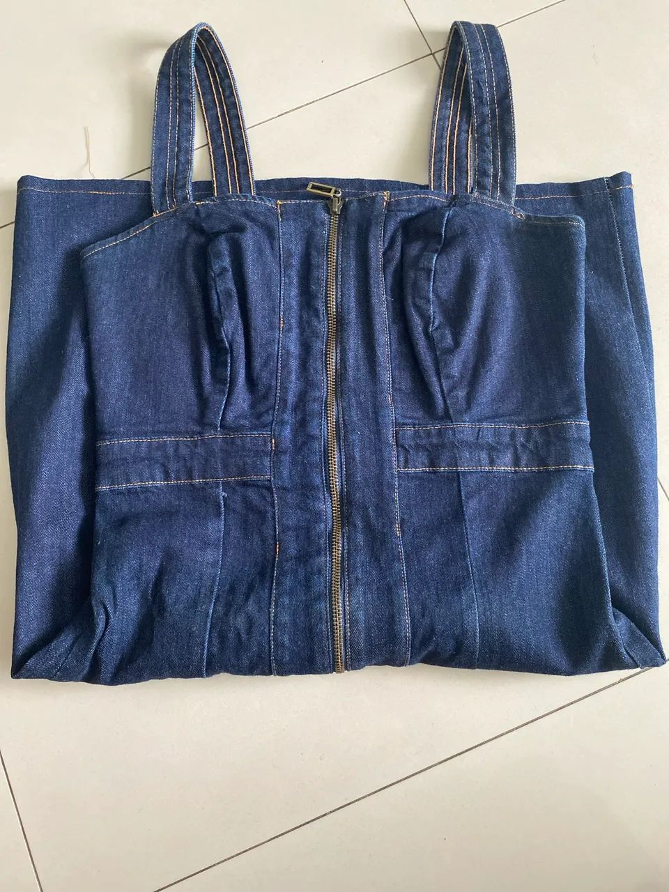 Vestido Jeans lindo  - Foto 3