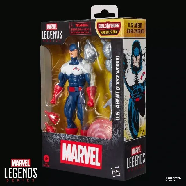 Marvel Legends Series U.S. Agent (Force Works) - Foto 4