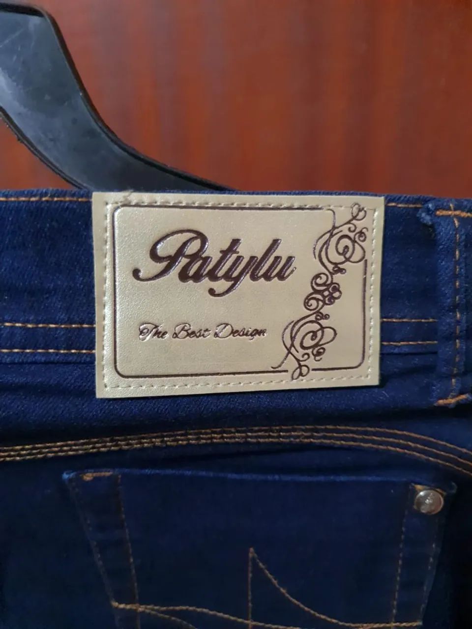 Calça Jeans Escura Básica - Foto 3
