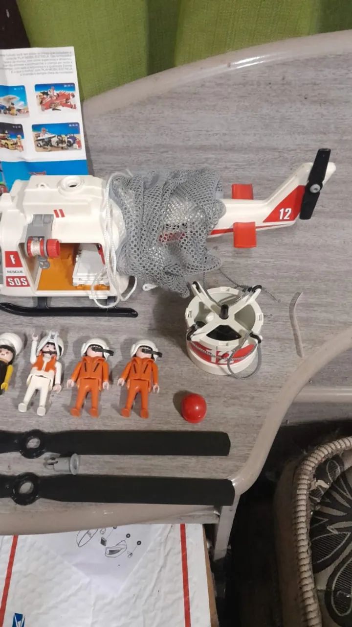 Playmobil Estrela Helicoptero Resgate - Foto 5