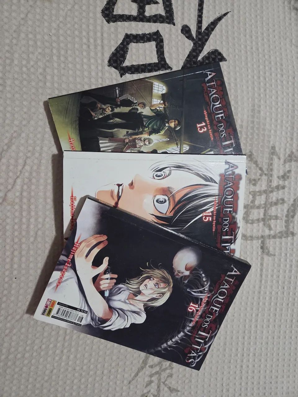 Mangás Attack on Titan