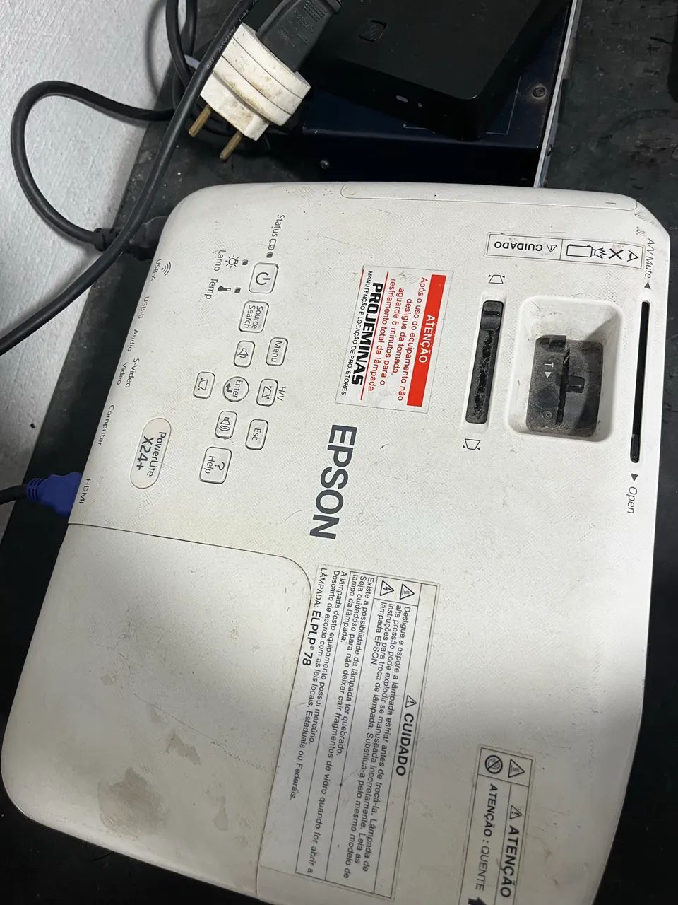 Projetor EPSON x24+ - Foto 3