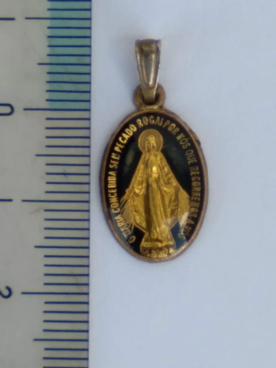 Mini medalha N.S.Aparecida - Foto 2