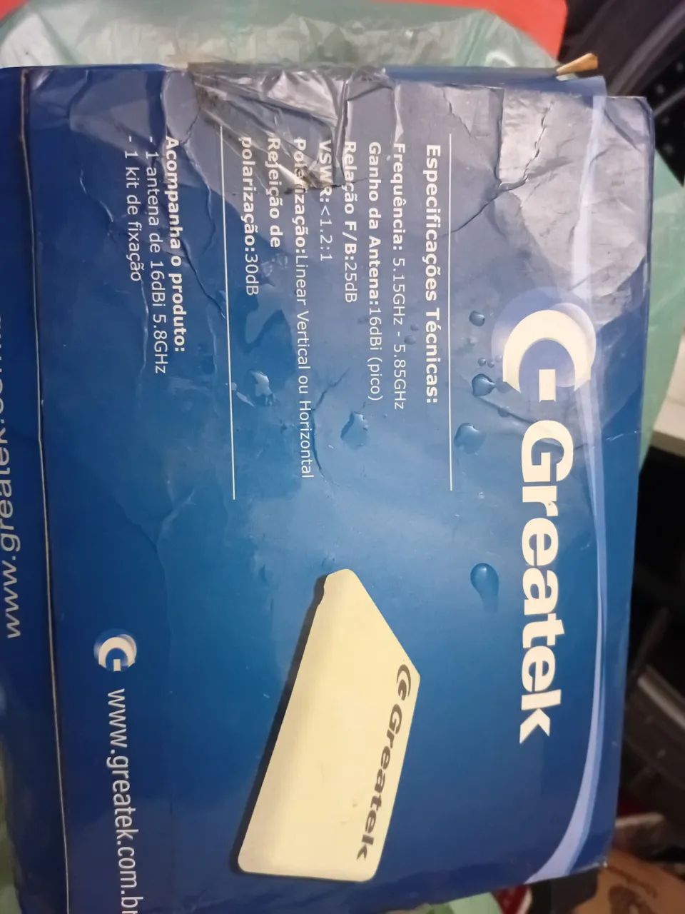 ANTENA SETORIAL GREATEK 5.8 GHz Nova  - Foto 5