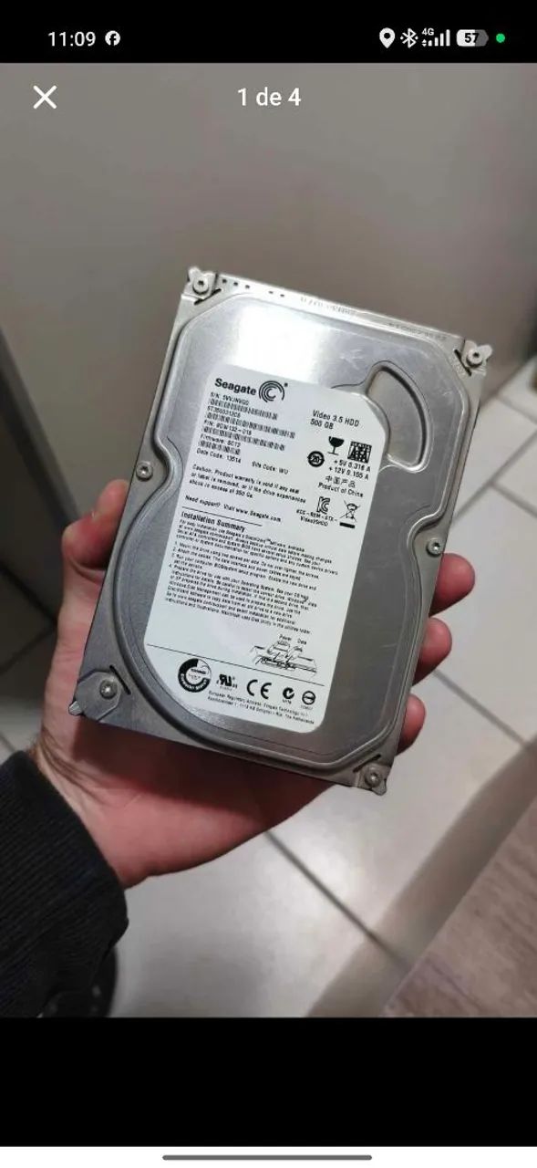 HD Seagate 500gb