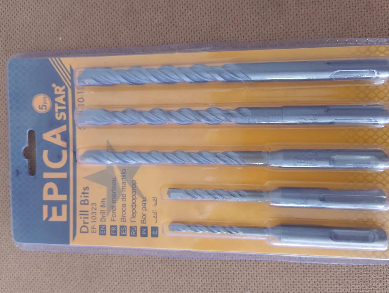 Conjunto de brocas de 5 unidades 