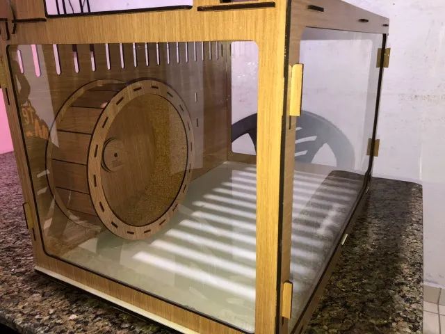 TERRÁRIO DE HAMSTER