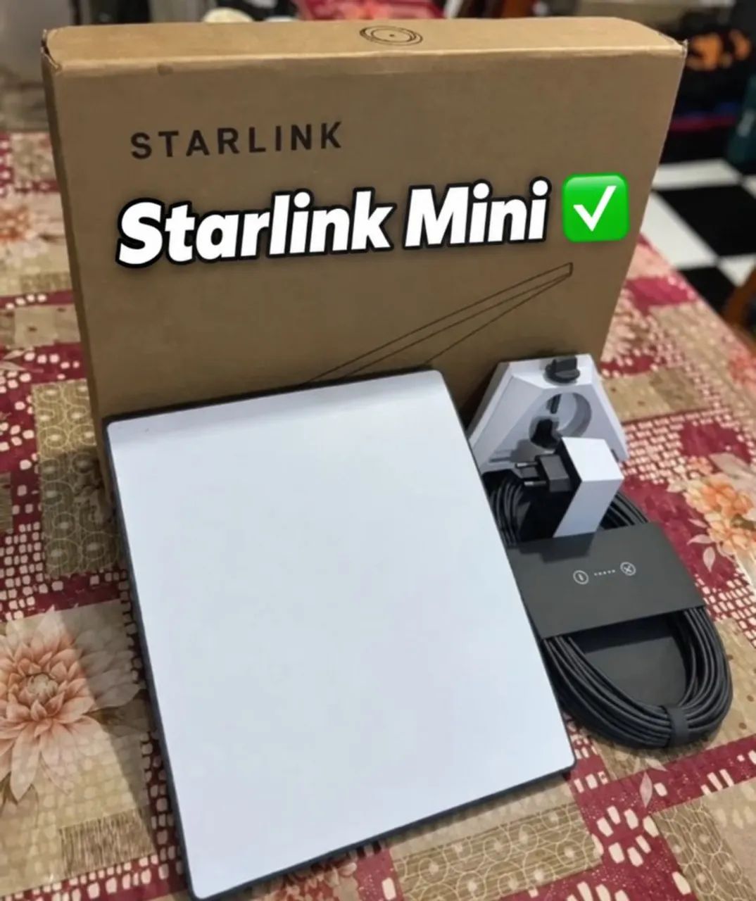  STARLINK MINI - INTERNET VIA SATÉLITE