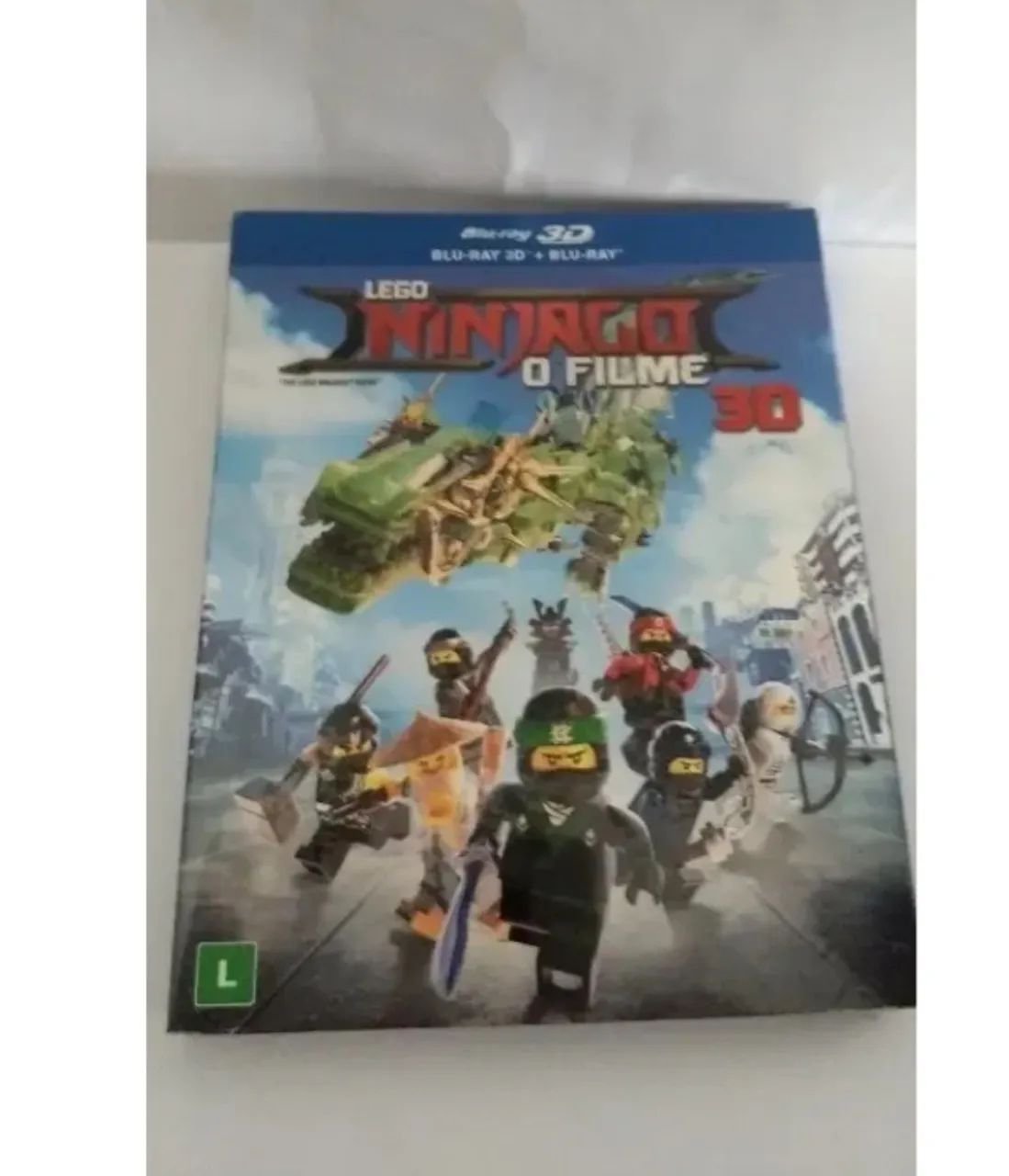 Blu-Ray e Blu-Ray 3D Ninjago: o filme- Original