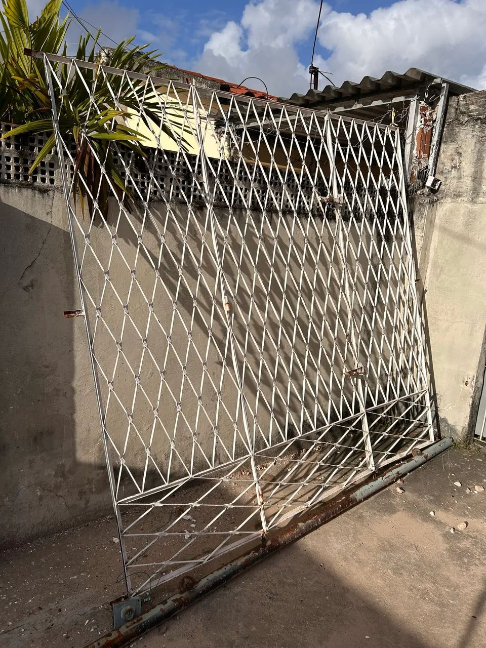 Portão em grade