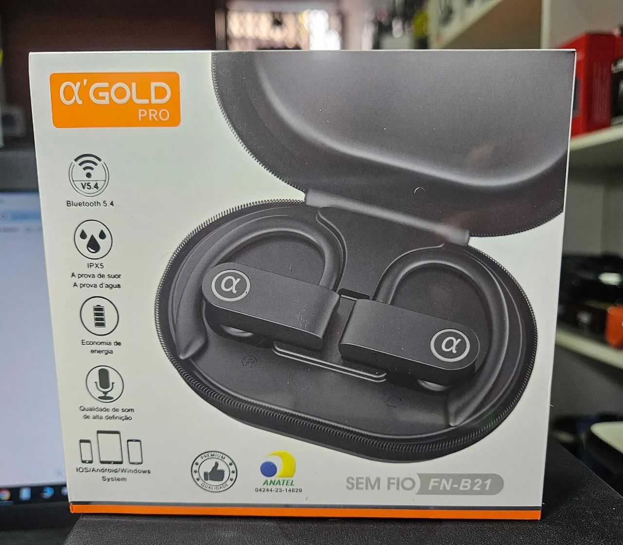 Fone de Ouvido Bluetooth 