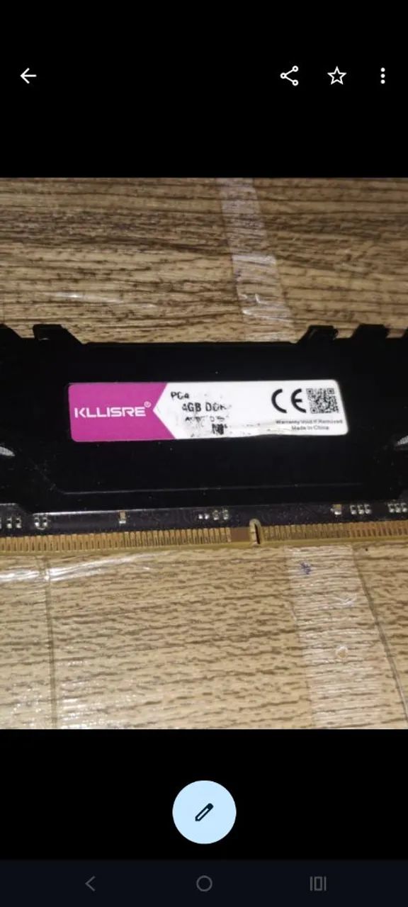 Memória ddr4-4 gigas - Foto 2