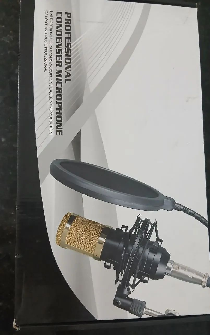Microfone Condensador + Acessorios  - Foto 2