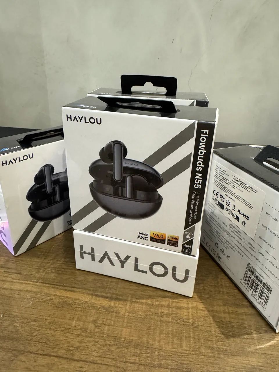 Fone HAYLOU Flowbuds N55 ANC - Foto 2