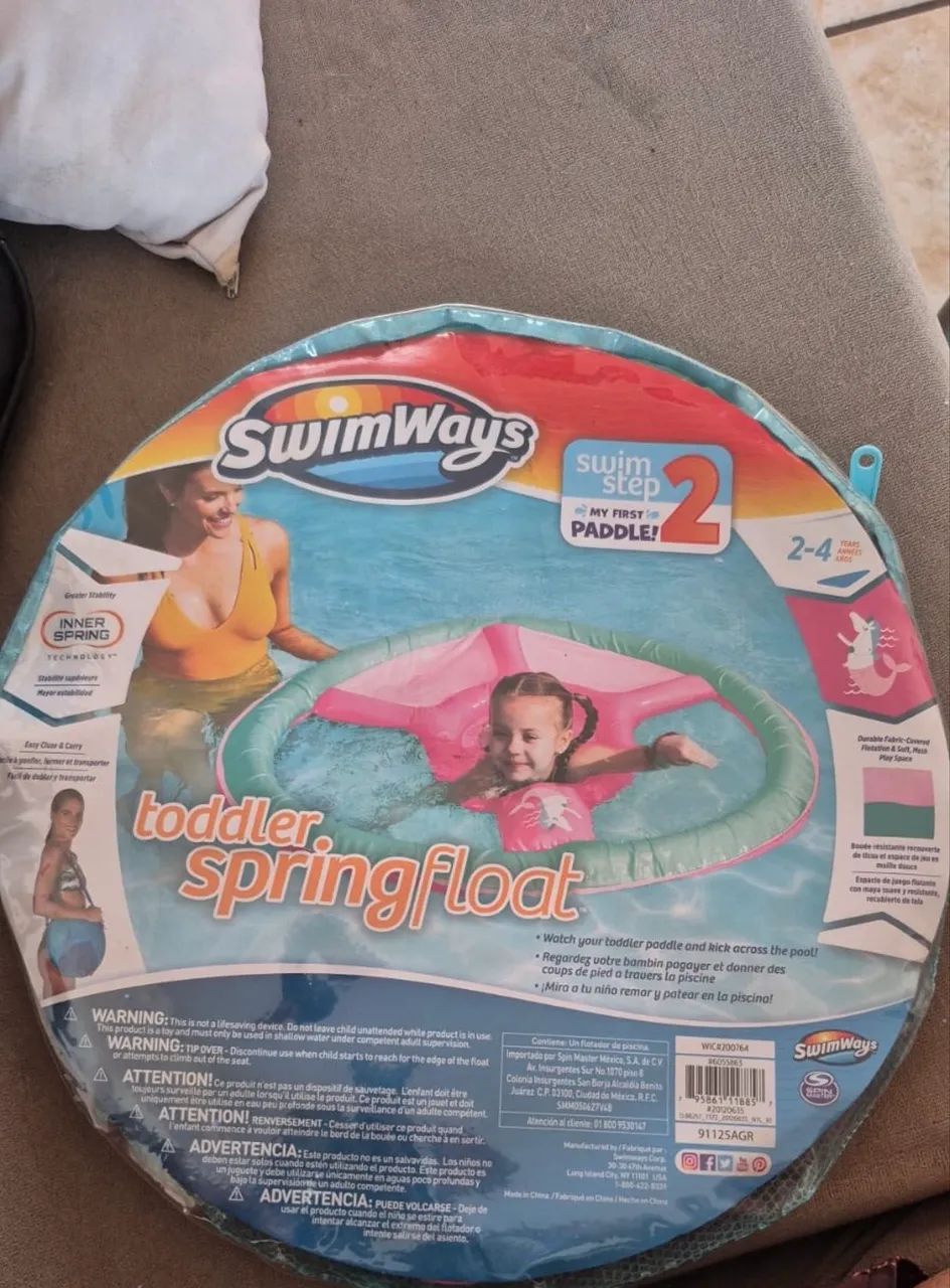 Boia Infantil SwimWays Toddler SpringFloat - Para Crianças - Foto 4