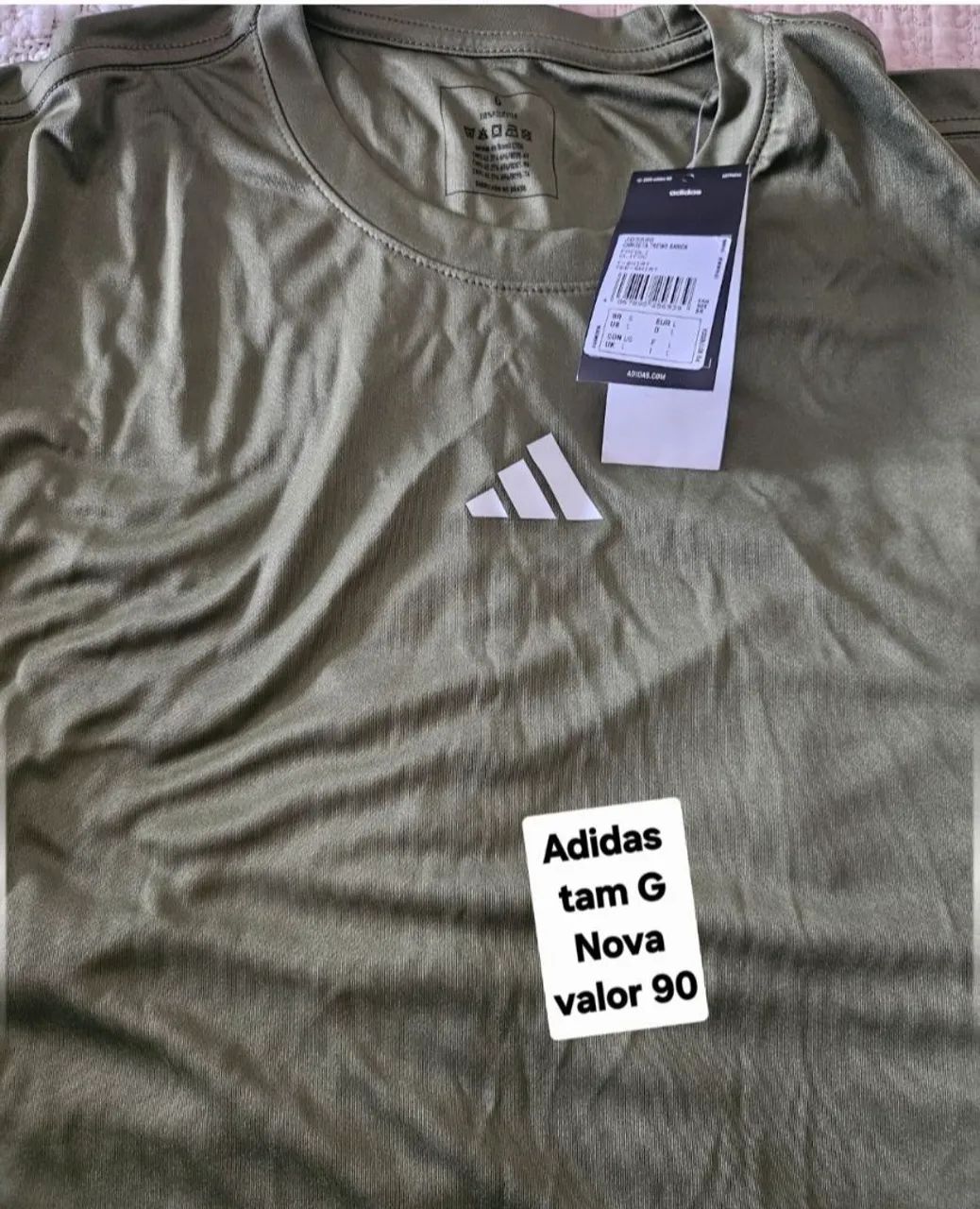 Camisa masculina Adidas