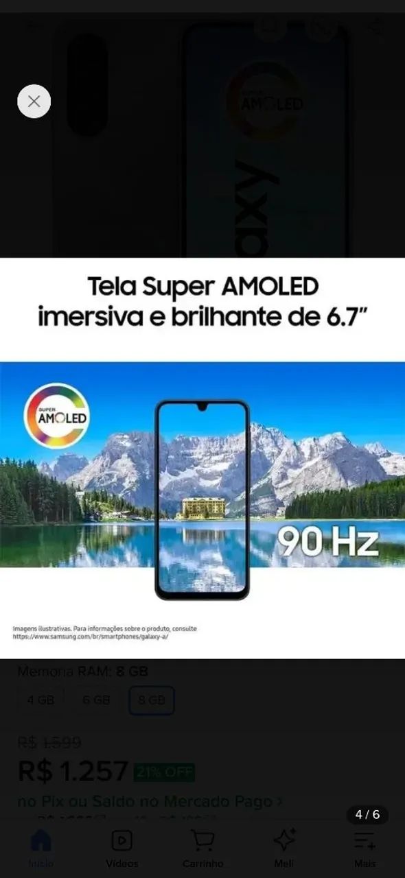 SANSUNG GALAXY A17 128gb 8GB RAM TELA AMOLED - Foto 4
