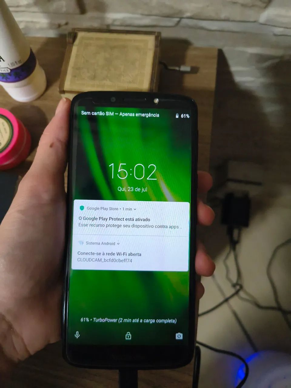 Moto G6 Play em perfeito estado - Foto 3