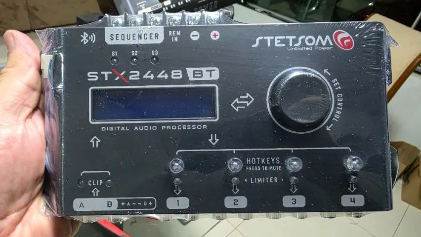 Processador Stx2448bt Stetsom Automotivo Bluetooth
